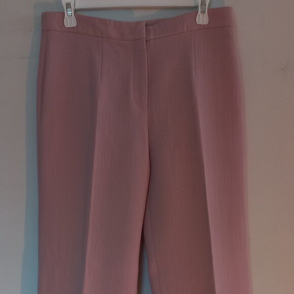 AGNONA rose pink wide leg dress pants - Picture 4 of 15